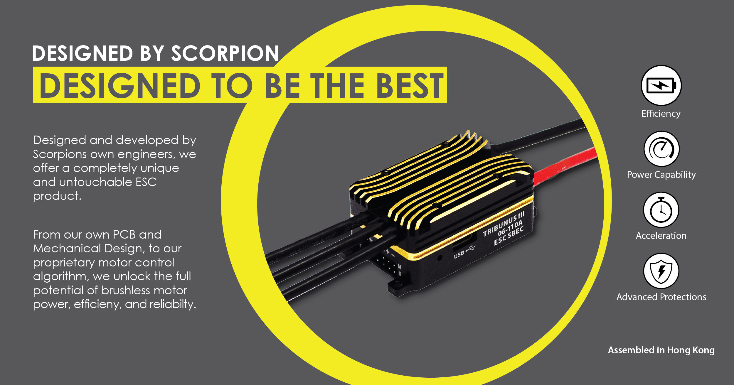 Scorpion Tribunus III 06-110 ESC SBEC - Scorpion Power System